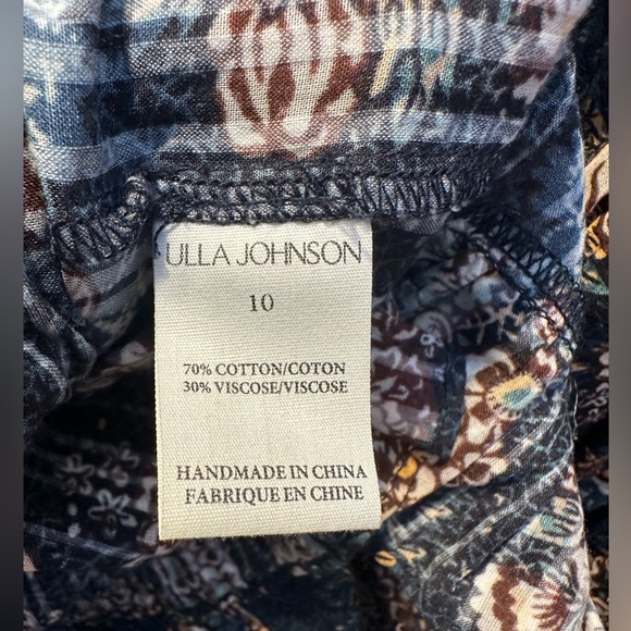 Ulla Johnson - Thelma Dress in Twilight sz 10 - Picture 10 of 12